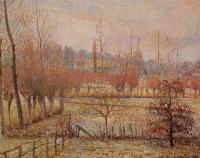 Pissarro, Camille - Hoarfrost, Morning